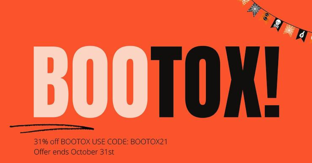 BOTOX – YOUR WRINKLE SMOOTHER FOR HALLOWEEN AND FOR